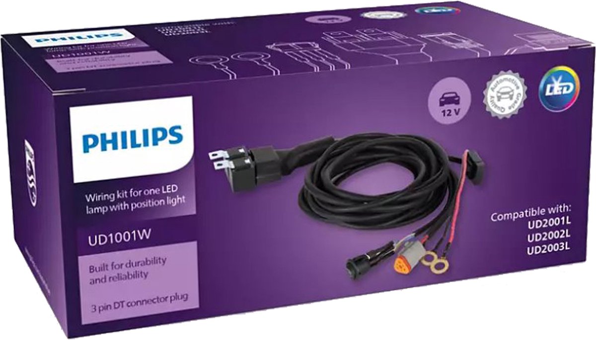 Ensemble de faisceaux de câbles Philips Ultinon Drive 1001w 1xdt3