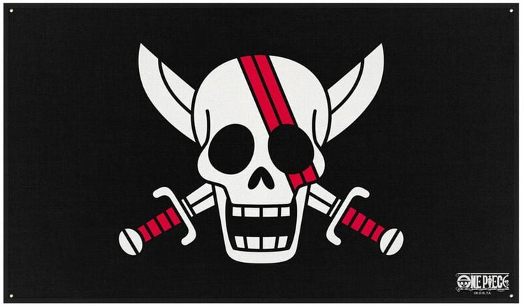 Drapeau unisexe pirates cheveux roux une pièce - multicolore - standard