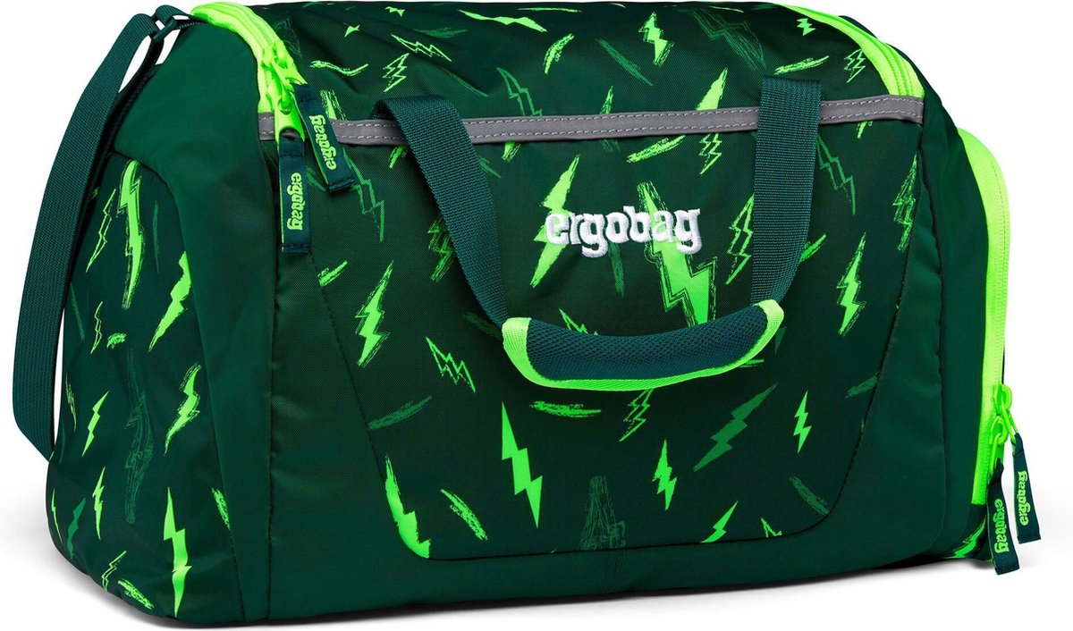 Sac de sport Ergobag sac de sport édition lumi bärtastic vert foncé