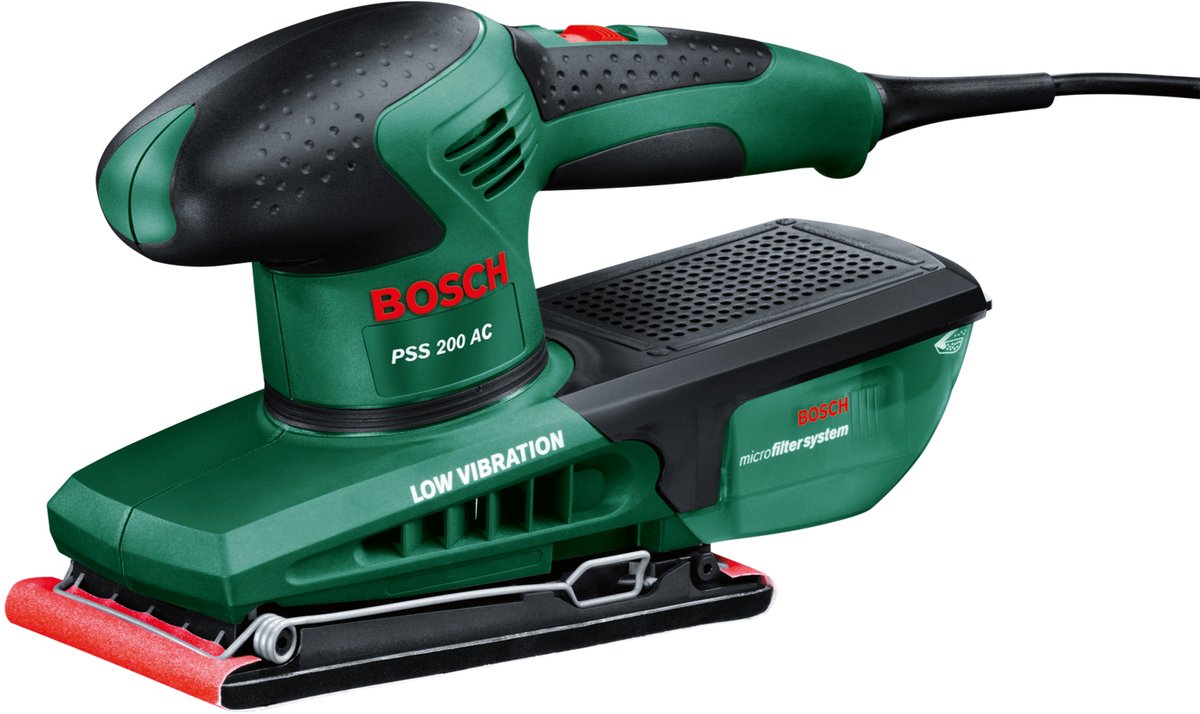 Ponceuse orbitale Bosch pss 200 ac - 200 w
