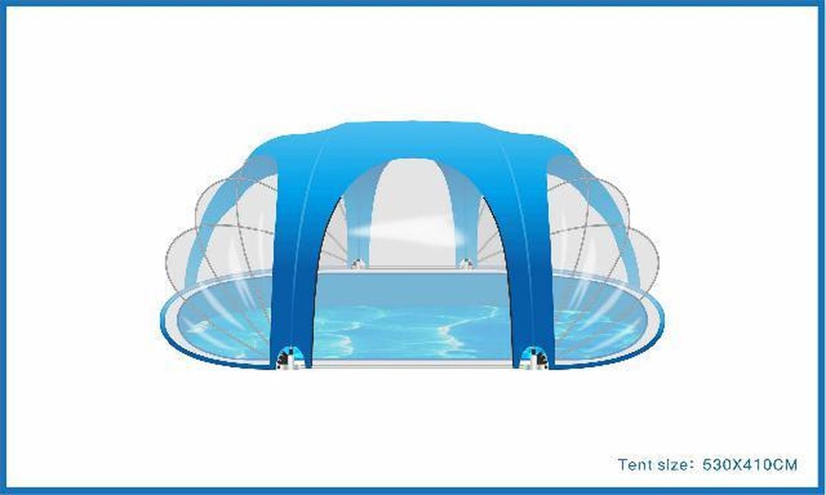 Pool house Blue Bay ovale 530