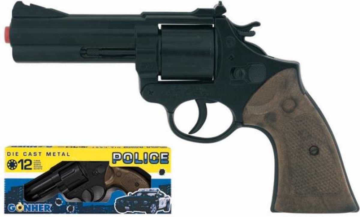 Pistolet à casquette Gonher magnum de police