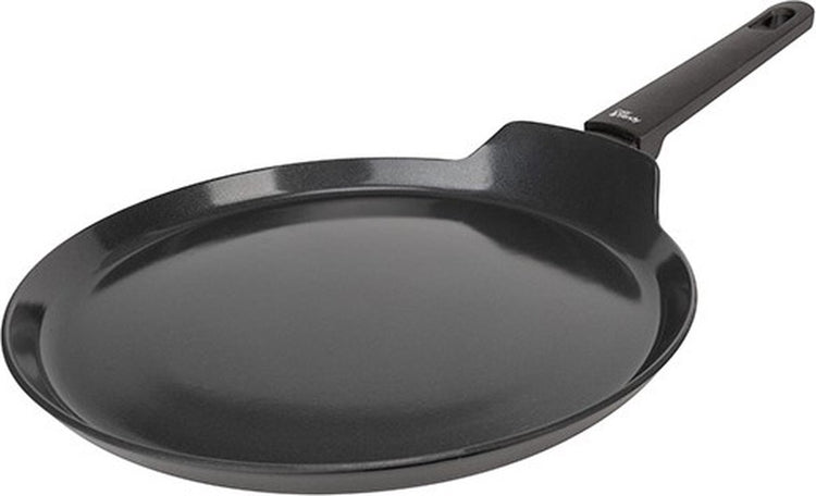 Poêle à crêpes Cosy Trendy entièrement noire - ø 24 cm x 1,8 cm - sans PFA - poêle à induction - passe au lave-vaisselle - chauffage rapide - poignées froides - sans couvercle - noir