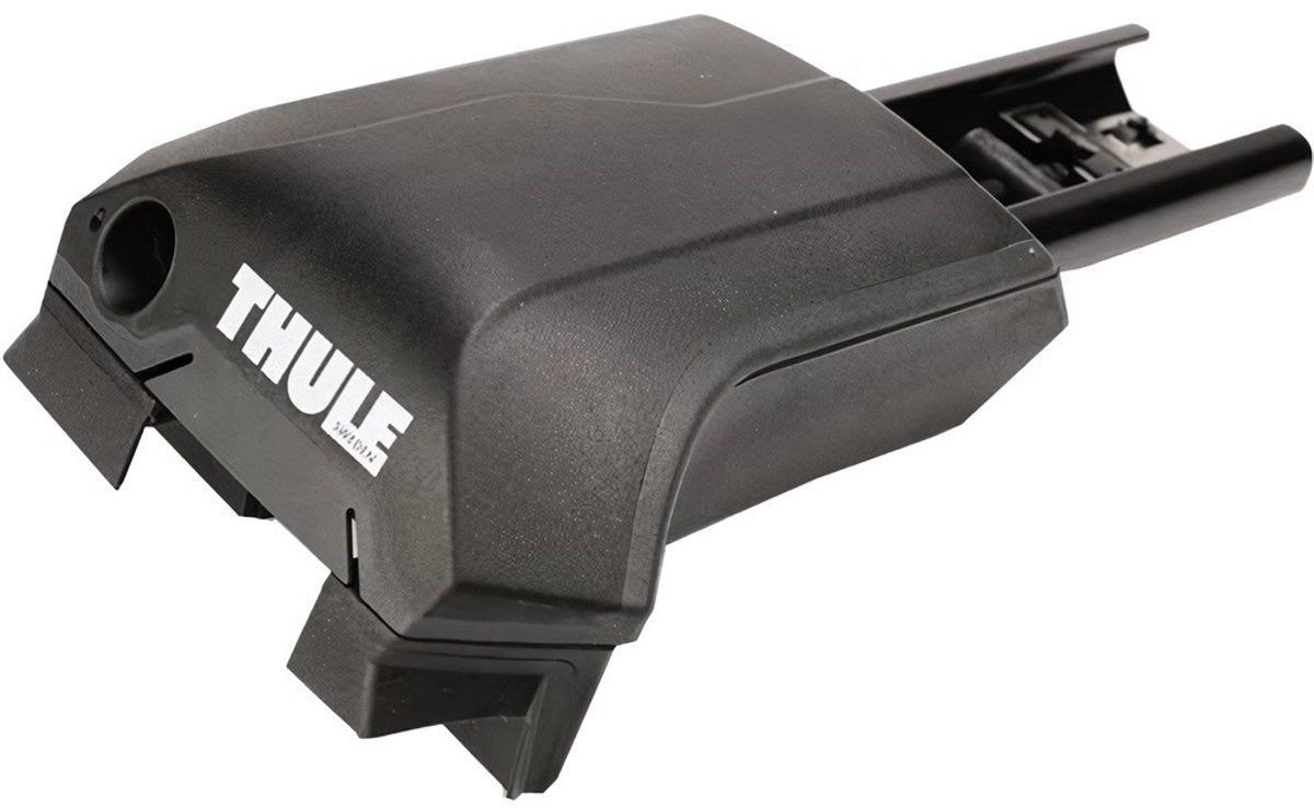 Pieds de rail surélevés Thule Edge pour systèmes de galerie de toit Edge 4 pièces noirs