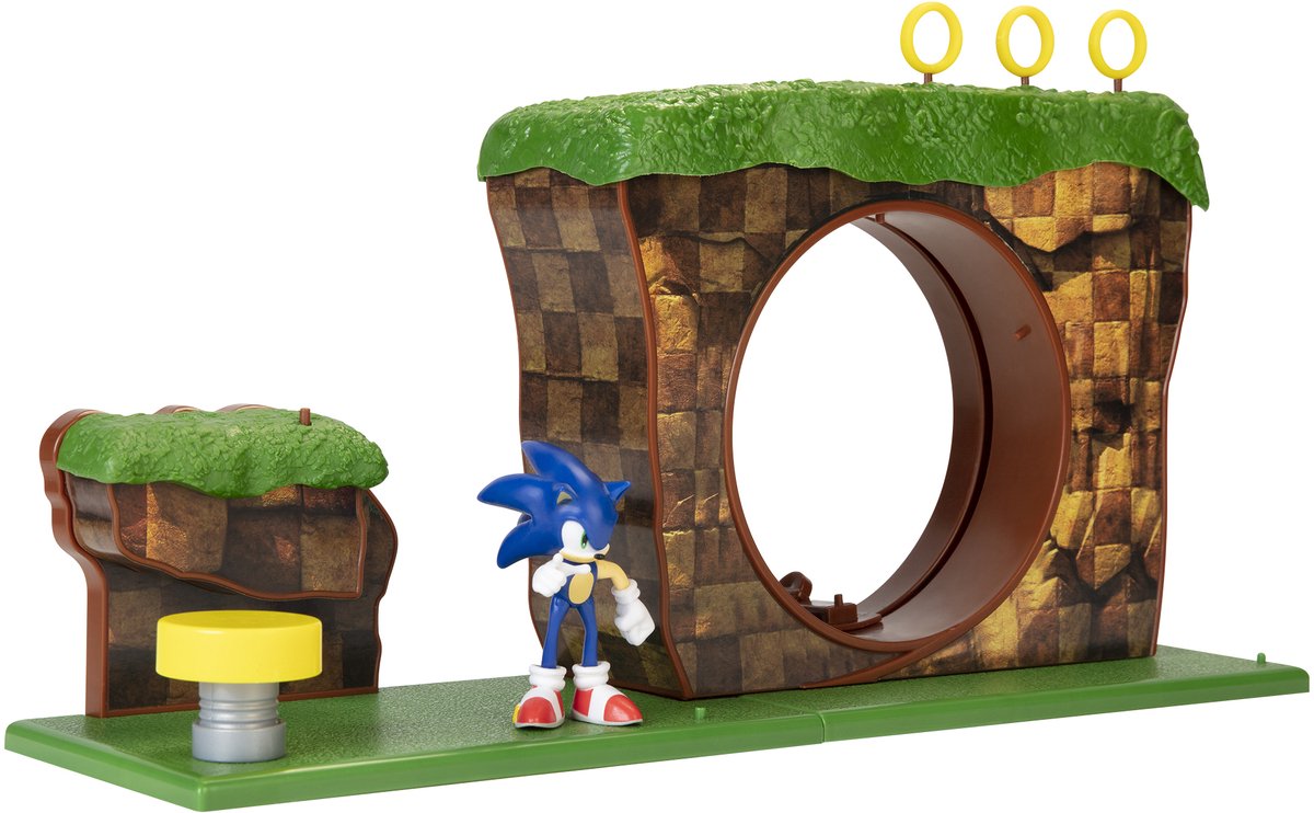 Ensemble de jeu Jakks Sonic le hérisson Green Hill Zone