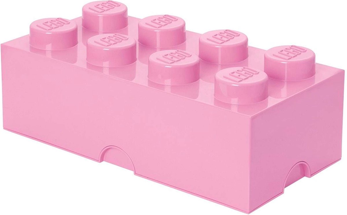 Chambre Copenhague LEGO Rangement Brique 8 rose