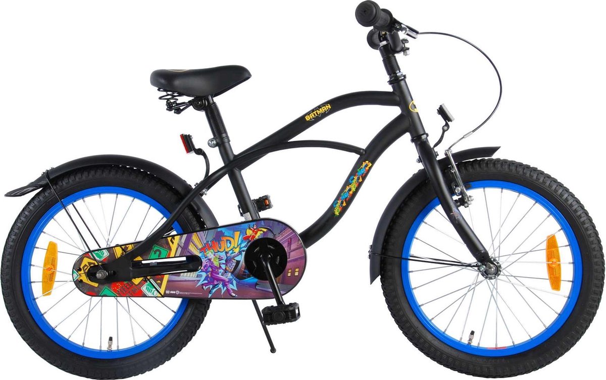 Batman Children's Bike - Boys - 18 pouces - noir