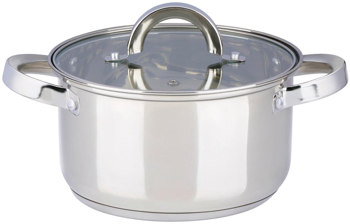 Casserole Alpina avec couvercle 2pcs 2,4l