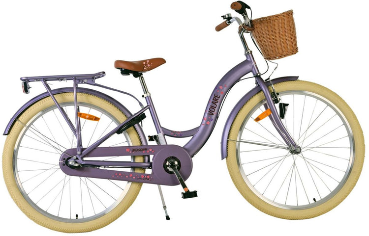 Volare Blossom Children's Bicycle - Girls - 26 pouces - Purple - Nexus 3 Gears
