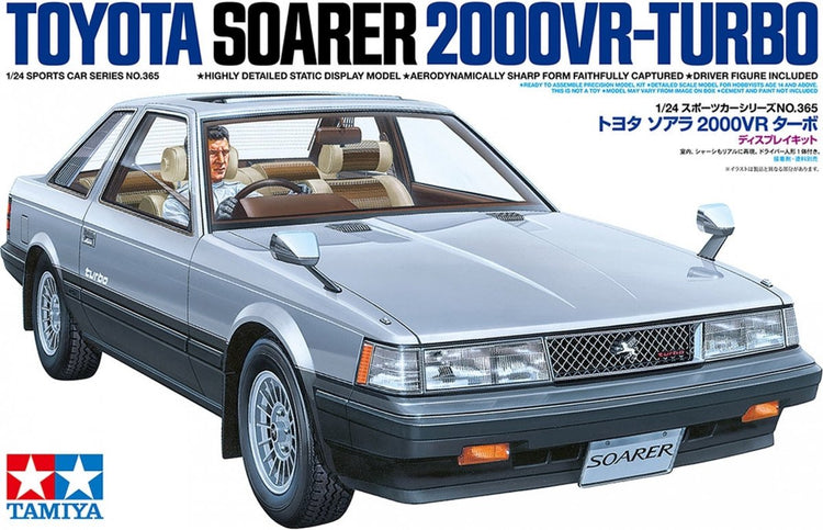 Tamiya modèle kit voiture - 24365 toyota soarer 2000vr-turbo voiture plastique - 1:24 - modélisme