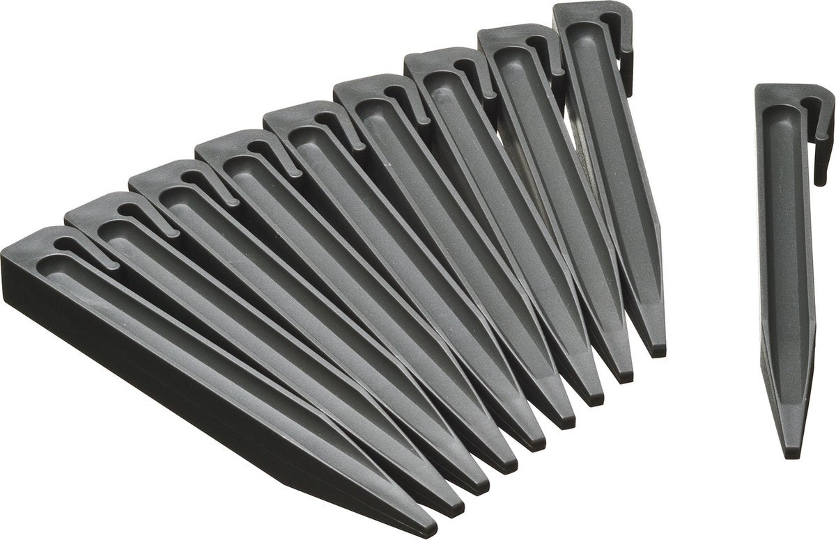Nature piquets de jardin nature 10 pcs petit gris