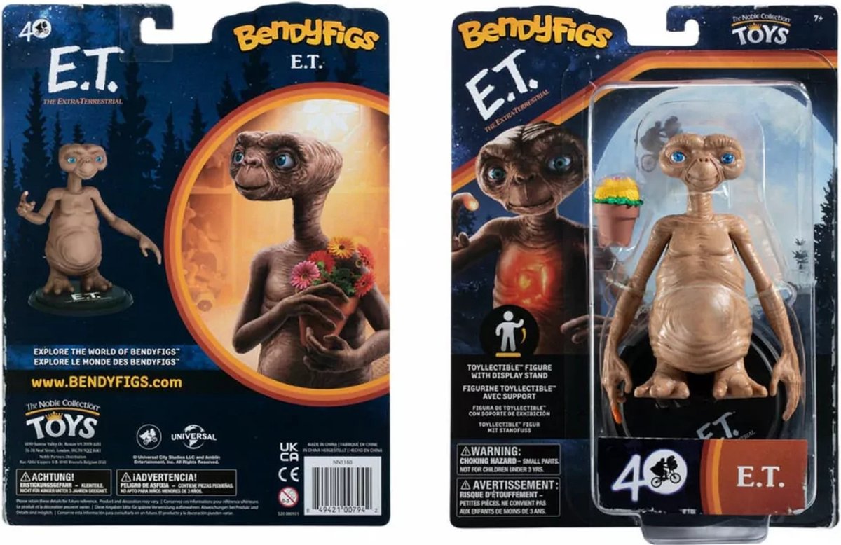 La collection noble et. les extra-terrestres- Bendyfigs - universels