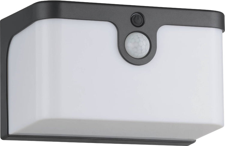 Applique d'extérieur solaire Eglo croara - énergie solaire - LED - 15 cm - blanc anthracite