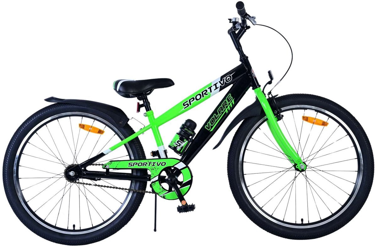 Volare Sportivo Child's Bike Boys 24 pouces vert noir