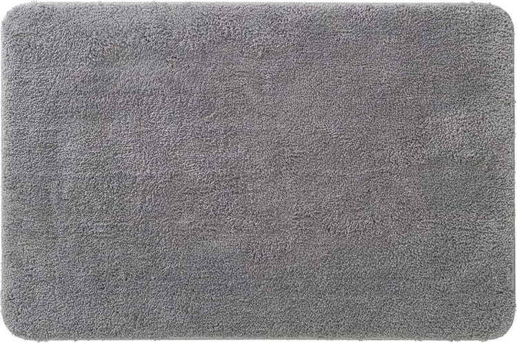 Sealskin cosima - tapis de bain 60x90 cm - 100% polyester recyclé - gris