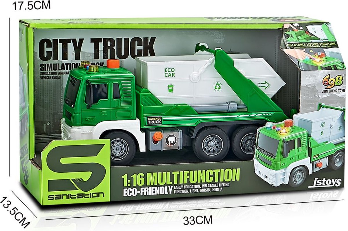 Camion Amuuso 1 16 avec conteneur.