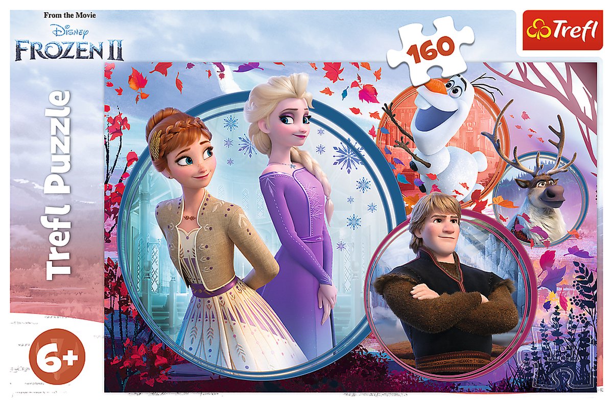 Trefl 160 - aventure sœur Disney Frozen 2