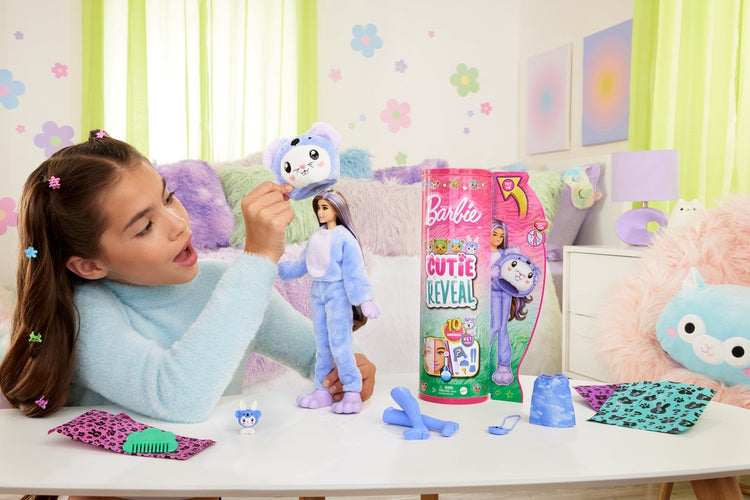 Mattel Cutie Reveal avec le thème des costumes et 10 surprises