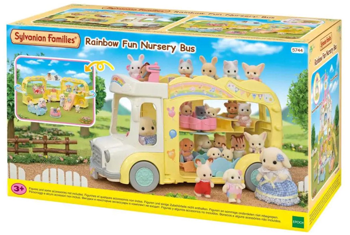 Bus de bébé arc-en-ciel des familles sylvaniennes