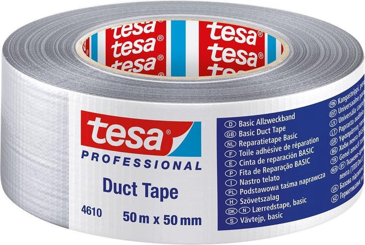 Tesa 04610 ruban adhésif - général - argent - 50 mm x 50 m
