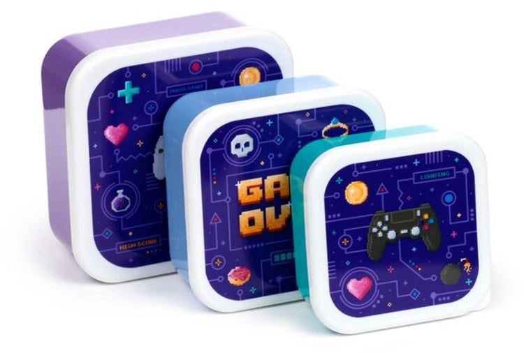 Réglez le jeu de la boîte à lunch m l xl sur