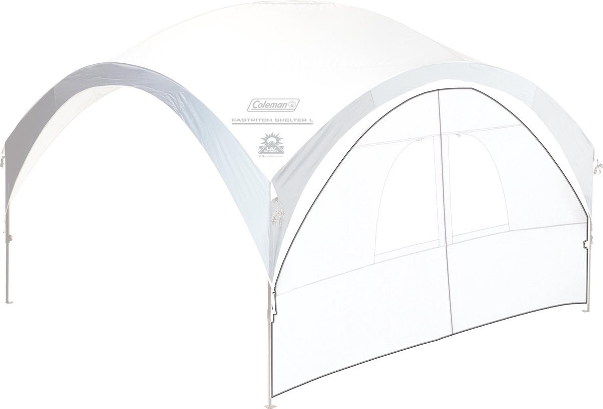 Abri de fastpitch Coleman l - pare-soleil avec porte