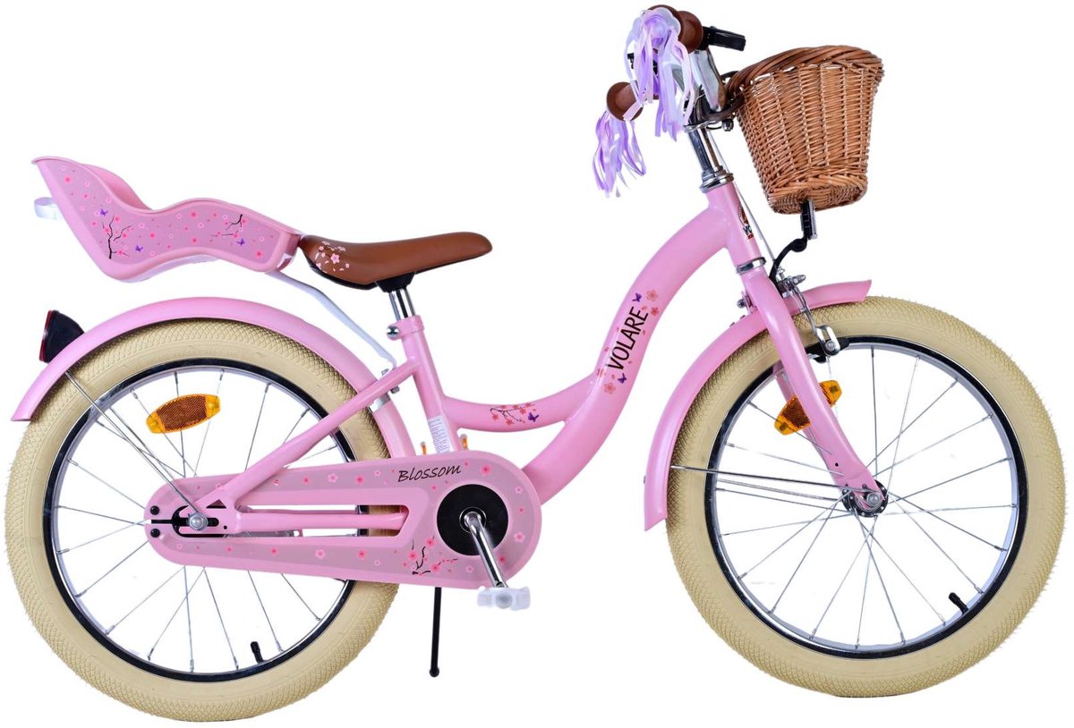 Volare Blossom Children's Bike Girls 18 pouces rose