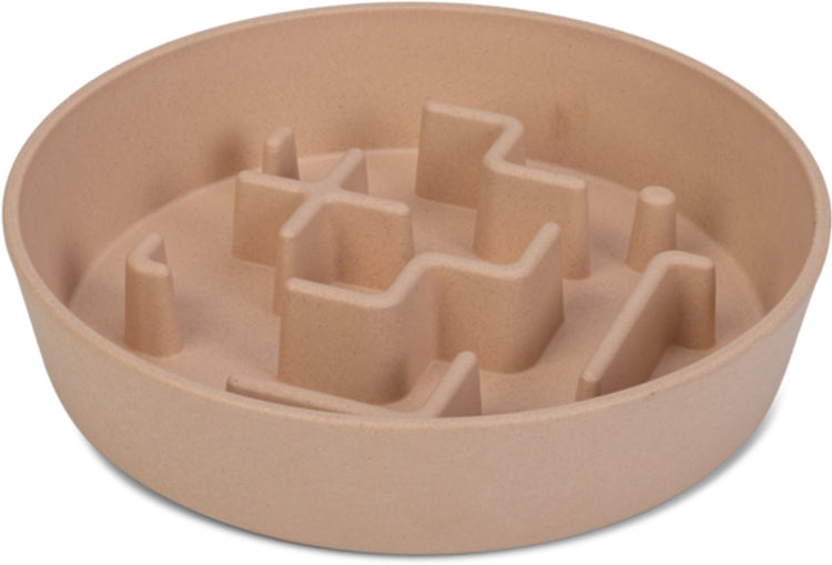 Beeztees gamelle antidérapante dog cat nom - gamelle à nourriture pour chien chat - passe au lave-vaisselle - antidérapante - plastique - rose - 1400ml