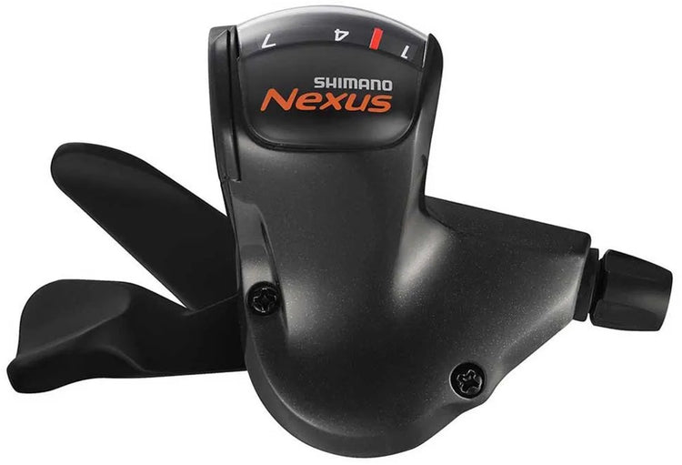 Shimano pouce manette de vitesse revo nexus sl-7s50 caoutchouc argent 3 pièces