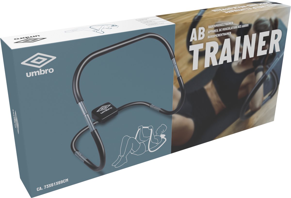 Umbro AB Trainer - Entraîneur Abdominal - Entraîneur Musculaire Abdominal - Noir