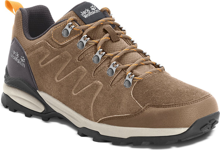 Jack wolfskin refugio texapore low w chaussures de marche femme - marron abricot - taille 37