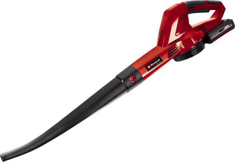 Souffleur de feuilles à batterie Einhell ge-cl 18 e li kit - power x-change - 18 v li-ion - vitesse de soufflage : 210 km h - incl. Batterie et chargeur 2,0 Ah