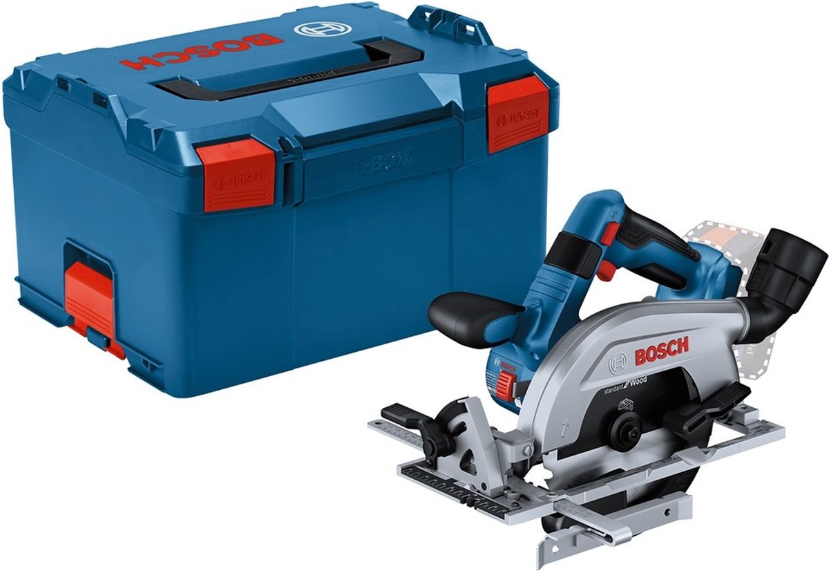 Bosch professional gks 18v-57-2 l scie circulaire sans fil 165mm 18v corps de base en l-boxx - 06016c1101