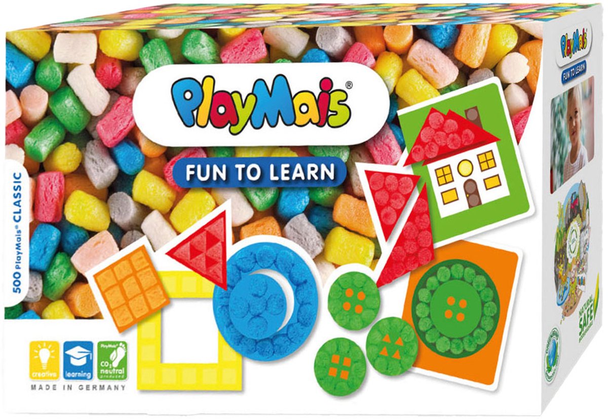 Playmais playmais forme des couleurs