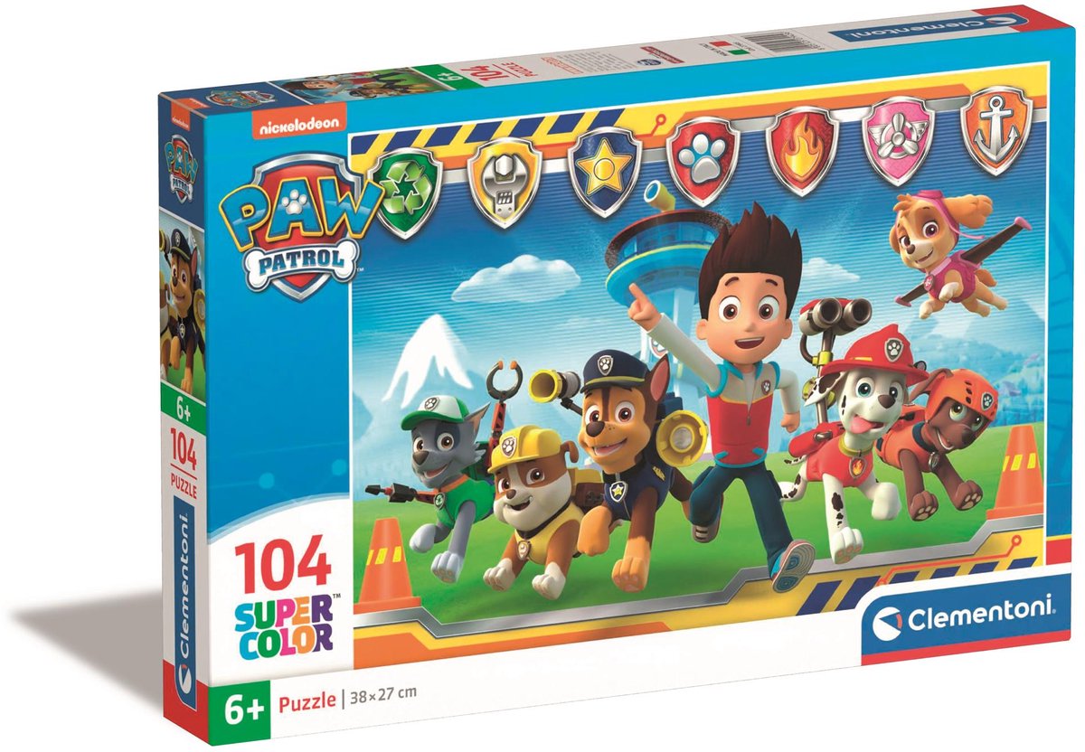 Clementoni Puzzle Paw Patrol, 104st.