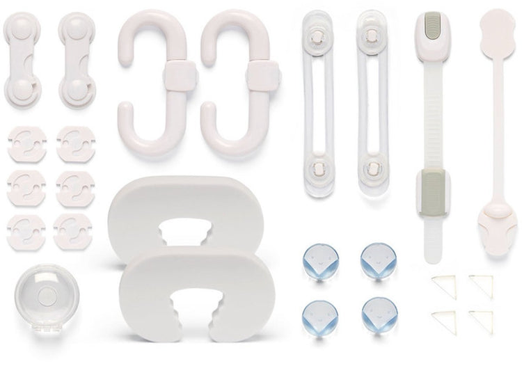 Kit de sécurité Dooky - ensemble complet de sécurité bébé de 25 pièces - maison à l'épreuve des enfants sans outils