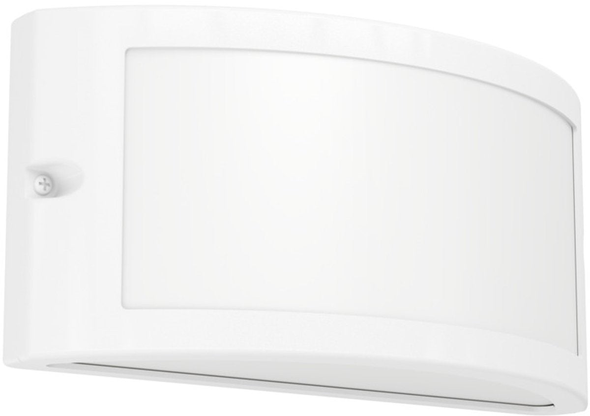 Applique d'extérieur Eglo poggiarello - e14 - 22 cm - blanche