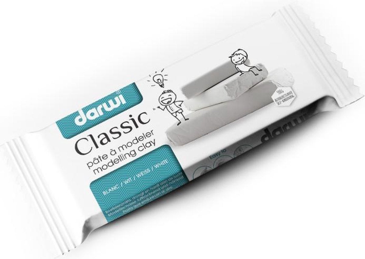 Darwi • pâte à modeler sans marque classique 500gr