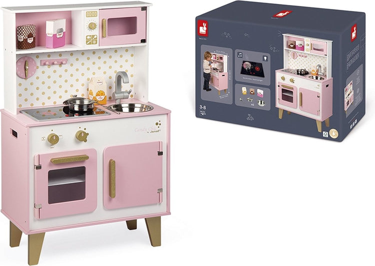 Janod - candy chic - grande cuisine ludique avec son et lumière