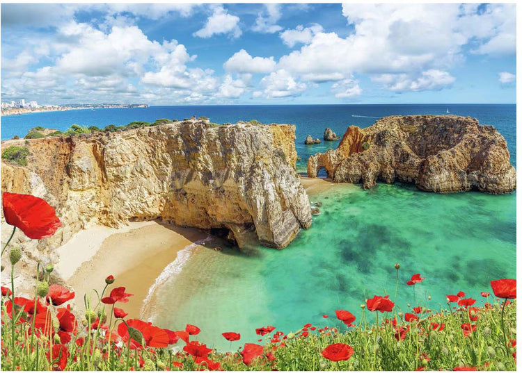 Ravensburger Jigsaw Puzzle Poppies dans le Portugal de l'Algarve, 1000st.