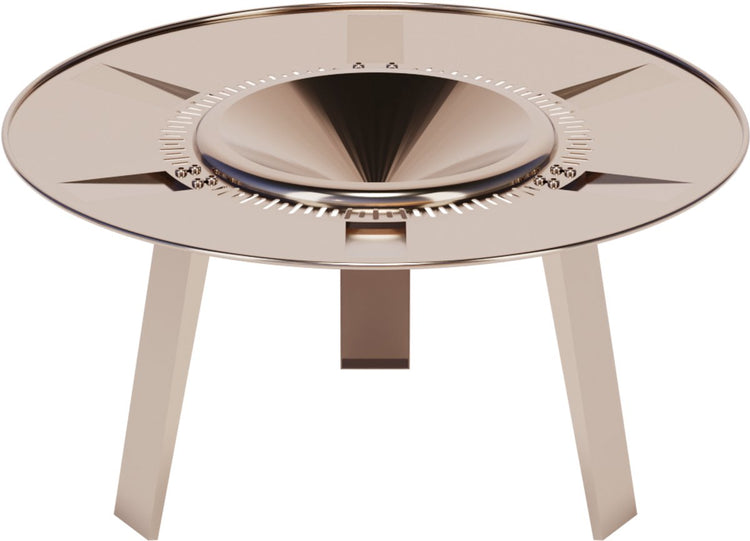 Herqs Cozy Heater - Diffuseur de chaleur pour le brasero sans fumée - Améliorez votre feu - Augmentez votre confort