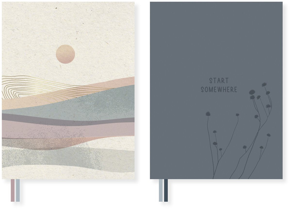 Carnet Kangaro soft scene - a5 - couverture rigide - points - 80 grammes fsc - 320 pages - 2 pièces - k-pm01710008