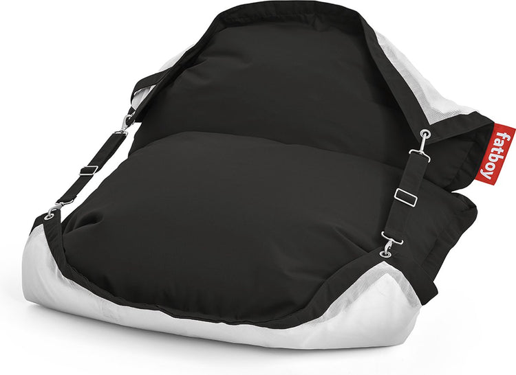 Pouf à eau flottant Fatboy floatzac gris - 180h x 134w cm - pour sur l'eau ou sur la terre ferme