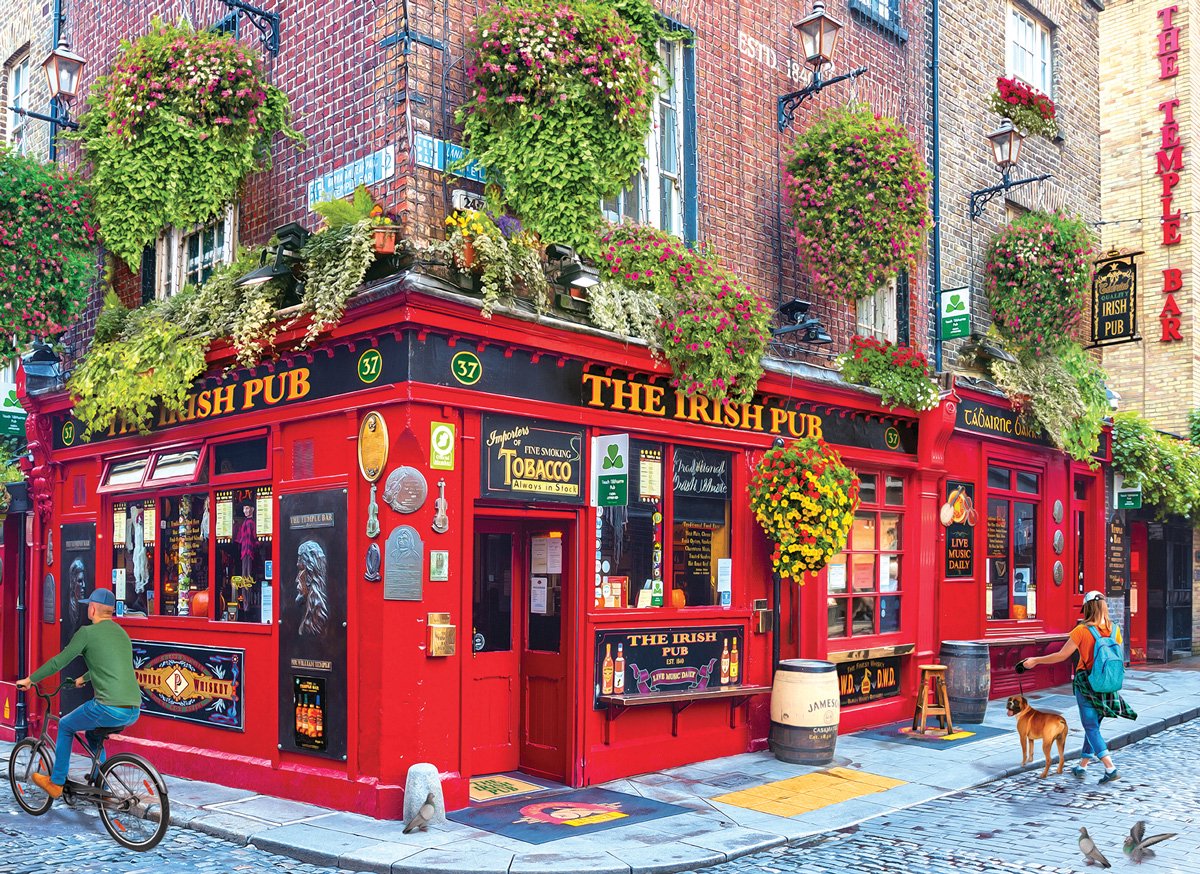 Eurographics - Pub irlandais - 1000 pièces 68×48cm (l×h) - puzzle