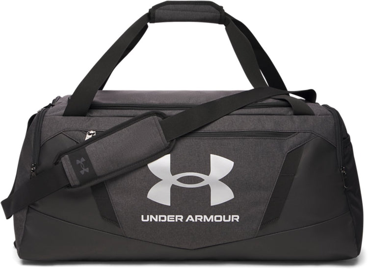 Sac de sport unisexe Under Armour UA Undeniable 5.0 Duffle MD-BLK - Noir moyen chiné - Noir - Argent métallique