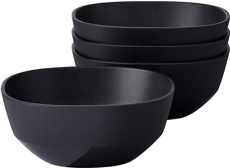 Mepal bol de service silueta - 4x 250 ml - saladier - nordique noir