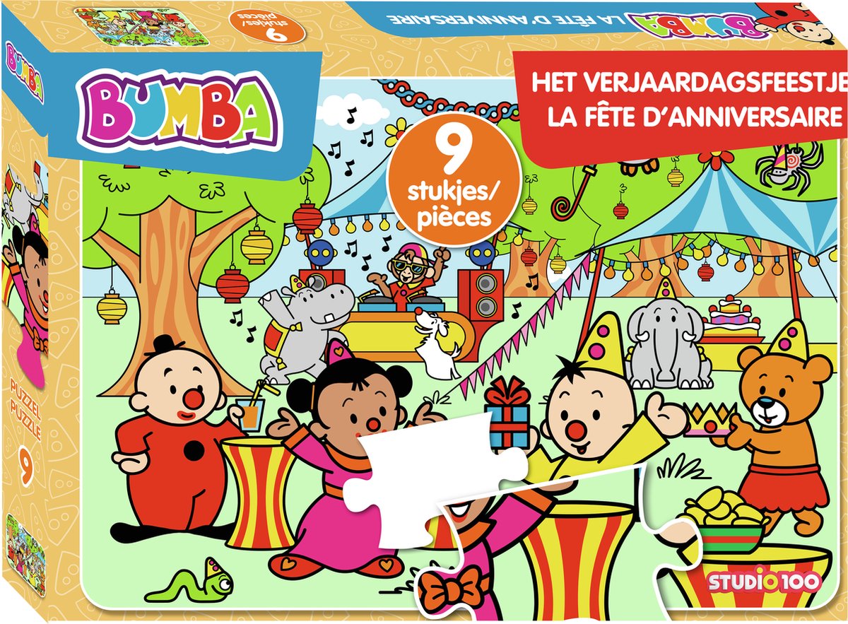 Studio 100 Leg Puzzel la fête d'anniversaire, 9e.