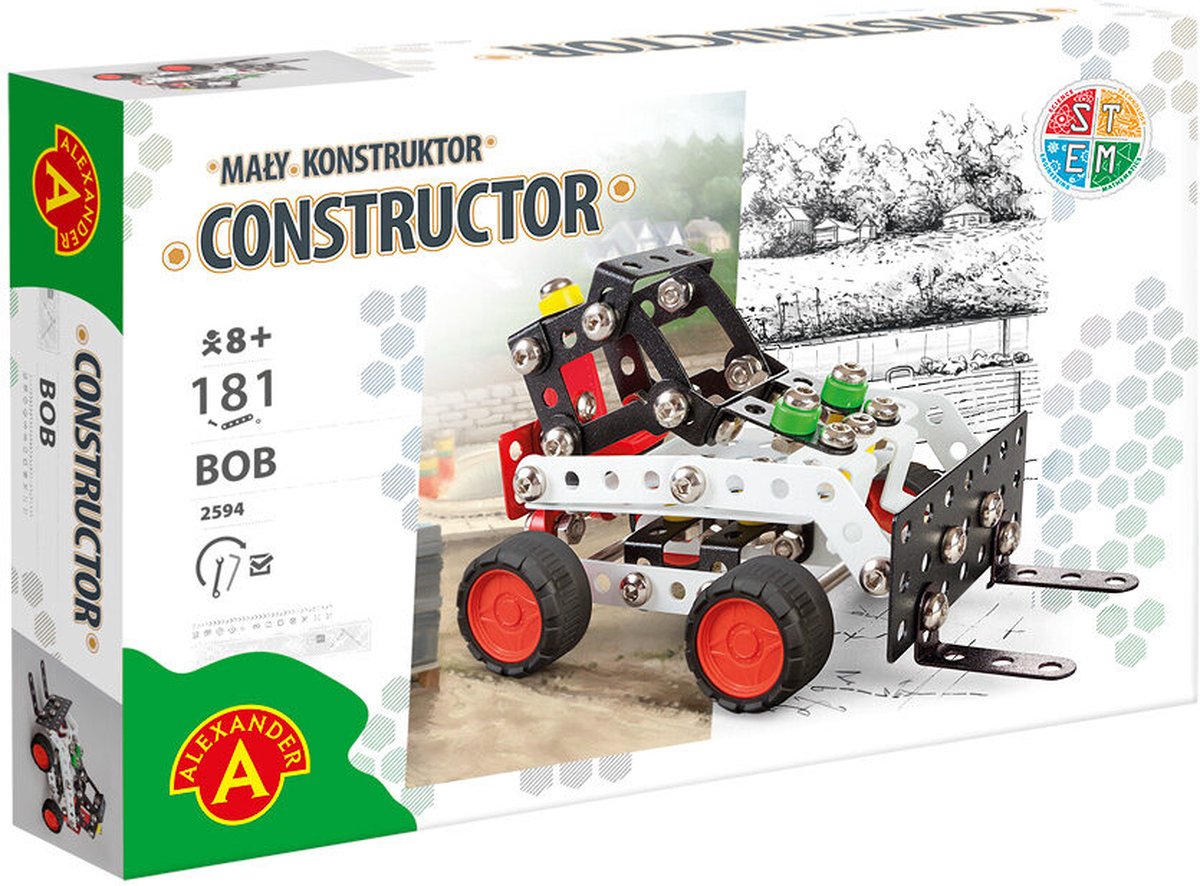 Constructeur de jouets Alexander - bob (chargeuse sur pneus) - 181e