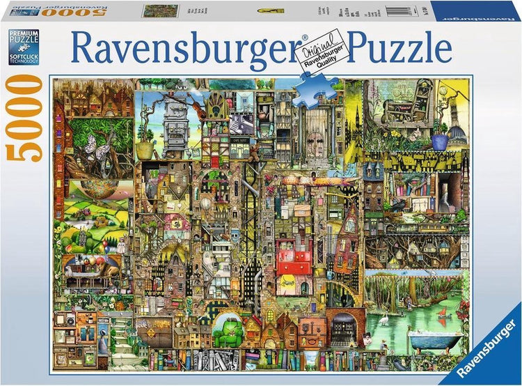 Ravensburger puzzle ville étrange colin thompson (5000 pièces)