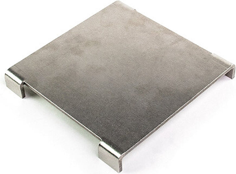 Plaque à pâtisserie Yakiniku teppanyaki - shichirin rectangulaire - 17,5x17 cm - acier inoxydable extra résistant - technique de cuisson japonaise - accessoire grill de table